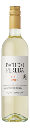 Vinho Branco Pacheco Pereda Pinot Grigio 2023
