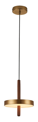 Candelabro Led Nordico Una Sola Cabeza Estilo Europeo Madera