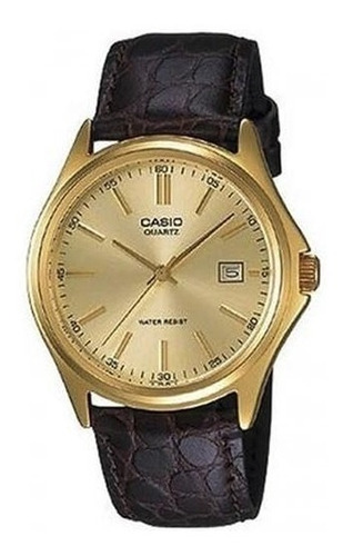 Reloj Casio Mtp 1183q 9a/ Correa Cuero Genuino 100% Original