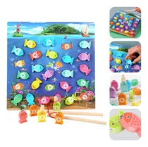 Comprar Juguetes Educativos Del Alfabeto De Pesca Montessori