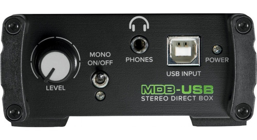 Caja directa Mackie MDB-USB - 9V