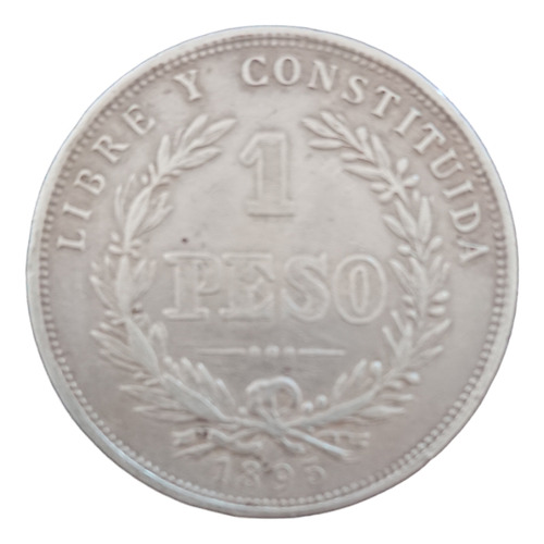 Moneda 1 Peso Uruguay Plata 