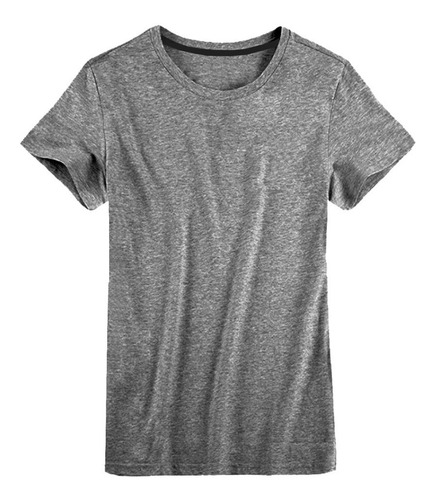 Kit 06 Camisetas Masculina Camisa Slim Fit Lisa Basic Basica