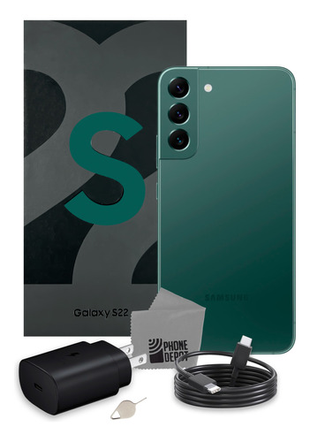 Samsung Galaxy S22 256 Gb Verde Oscuro Con Caja Original (Reacondicionado)