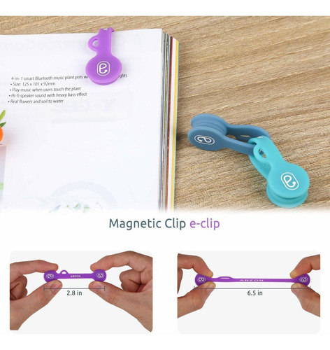 Packs Magnetic Cable Clips Earbuds Cord Organizers Ee...