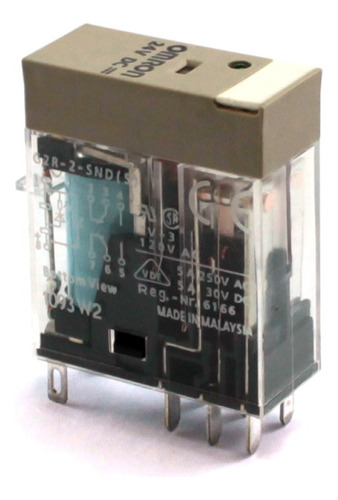 Relé Placa Slio Romi G2r-2-snd DC48v Omron