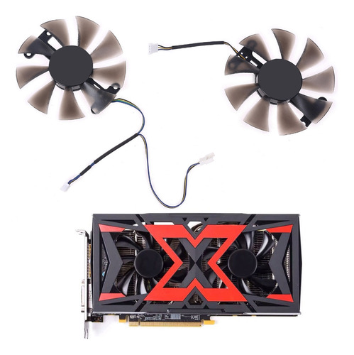 85 Mm Pld10015b12h 0,55 A Rx580 Rx590 For Powercolor