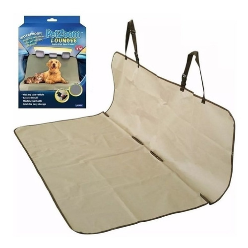 Forro Covertor De Asiento De Auto Para Mascotas