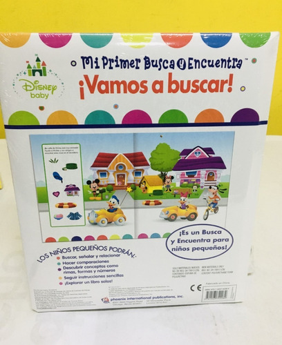 Libro Disney Baby Vamos A Buscar ! Busca Y Encuentra