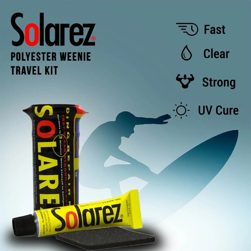 Imagen 4 de 6 de Solarez Kit Reparación Resina Polyester Weenie Travel Kit