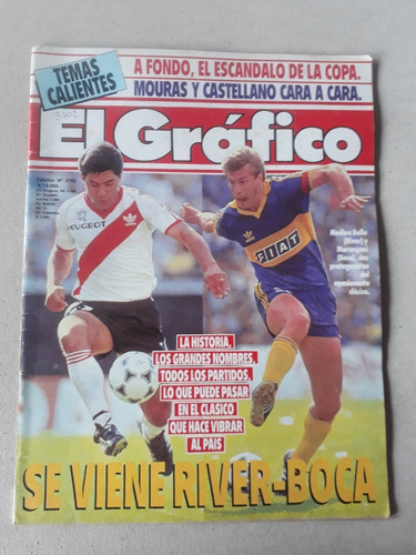 Revista El Grafico N° 3702 Año 1990 Medina Bello Marangoni