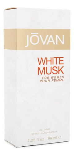 Colonia Jovan White Musk Por Jovan Para Mujer 96ml Volumen De La Unidad 96 Ml