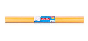 Forro Adhesivo Janel Kristal Amarillo Rollo De 45 Cm X 1.5 M