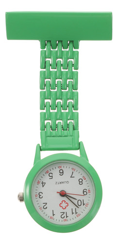 Reloj Colgante De Bolsillo Para Enfermera Verde, Reloj De Re