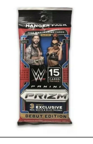 Pack De Colgadores De Cartas Coleccionables Wwe Panini Prizm