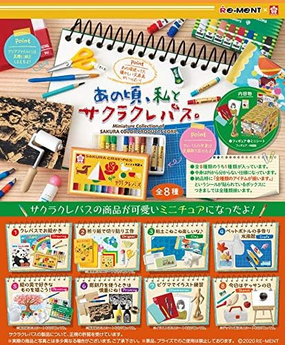 Re-ment Miniatura Sakura Color Products Papelería Sketch 8