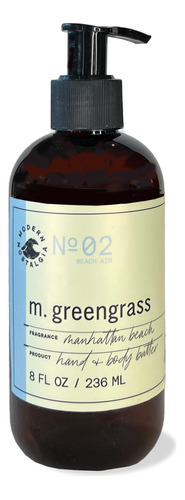 M. Greengrass Mantequilla Para Manos Y Cuerpo  Loción H.