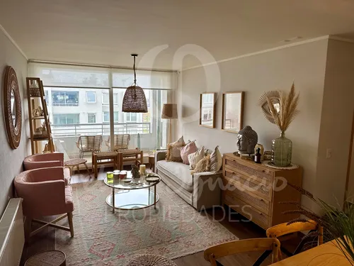 Moderno Depto 2d2b Con Terraza Y Piscina