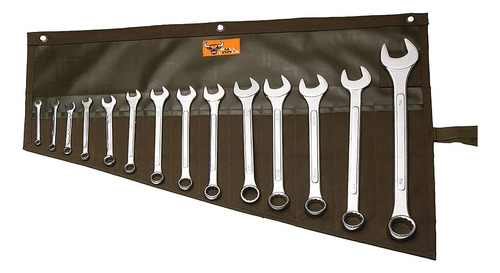 ~? 14 Pocket Wrench Roll Bag Hand Crafted Heavy Weight & Wat