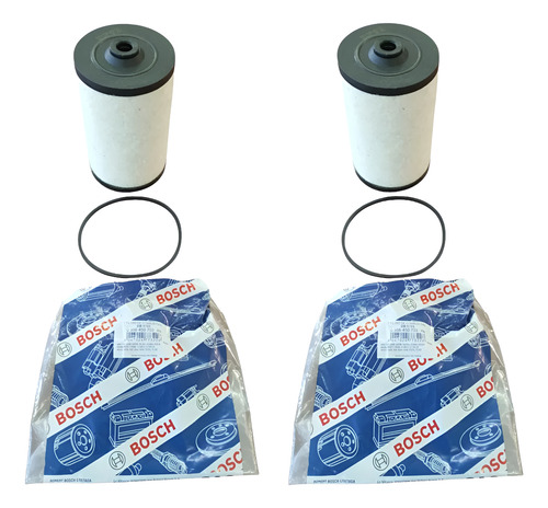 Par Filtro Combustivel Diesel 1 Litro Bosch Mb 1519 Om355
