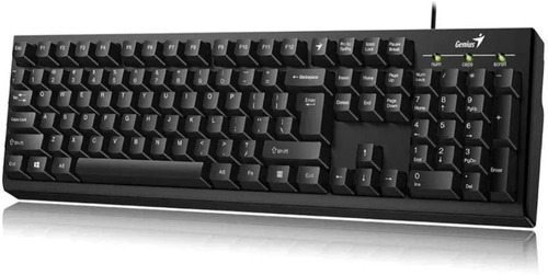 Teclado Genius Kb100 Con Cable Usb - Escar