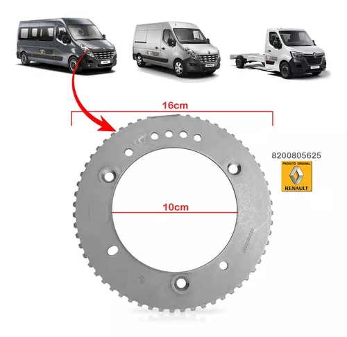 Engrenagem Da Partida Da Renault Master D7g11 Ufpe16106 12v