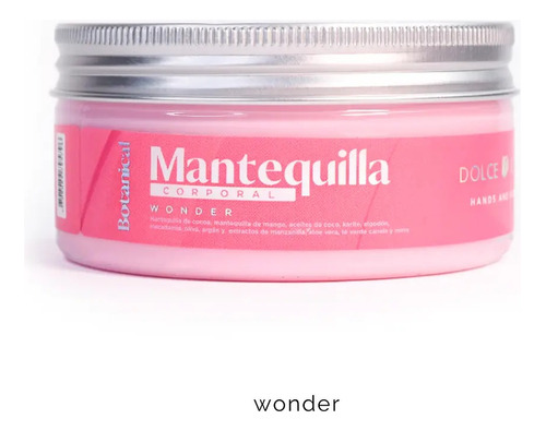 Mantequilla Corporal Wonder 170g Dolce Bella