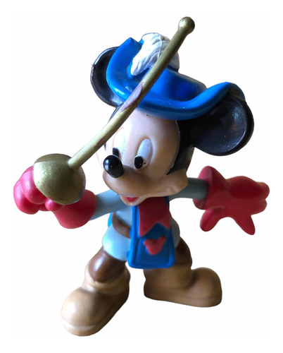 Figura Vintage De Mickey Mouse Milenio 2000 Mosquetero