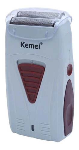 Shaver Maquina Afeitar Kemei Km-3382 Blanca 100v/240v