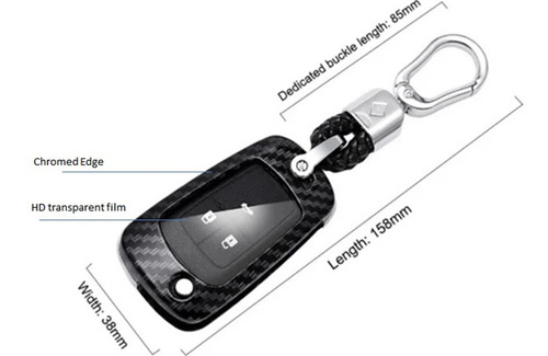 Imagem 7 de 8 de Acessorios Chaveiro Tracker Cruze Onix Prisma Cobalt S10 Top