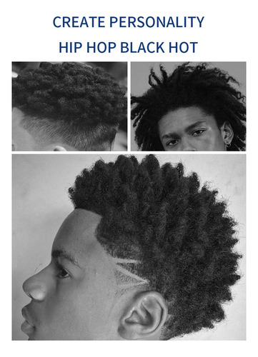 X Set De Peine Con Aguja Para El Pelo Rizado, Estilo Afro,