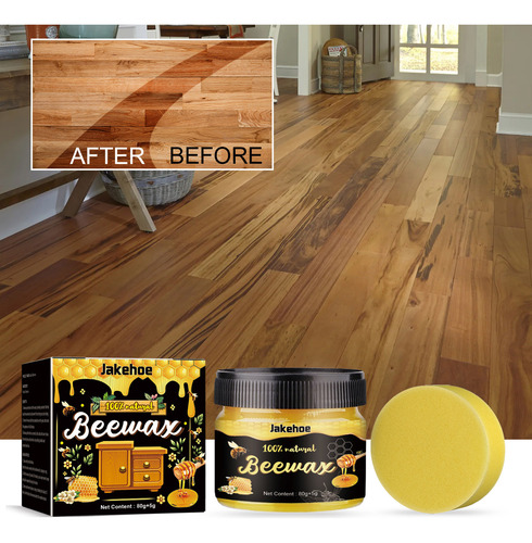 Cera De Abejas Para Pulir Madera, Condimento Natural, Cera D