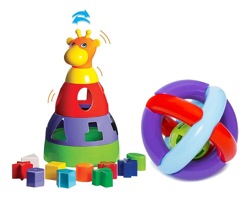 Kit De Brinquedos Para Bebê De 1 Ano