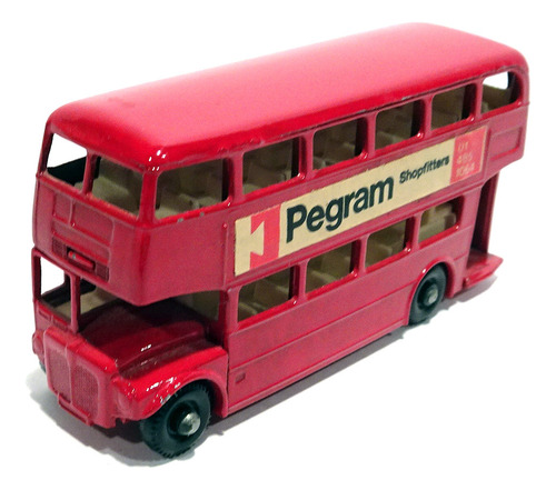 Roadmaster Bus Pegram Duble Deck 1/87 Matchbox Series