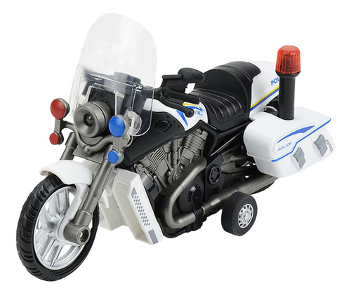 Modelo De Moto O Kids P Olice, Vehículo De Juego For Niños