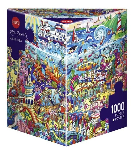 Puzzle 1000 Pz Magic Sea Berman - Heye 29839