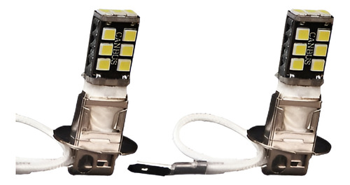 2 X Alta Potencia H1 15w Blanco Led Coche Niebla Conducción 