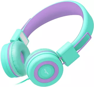 Auriculares Headphones 3.5mm Elecder I37 Para Ninos Verde