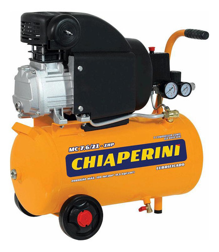 Motocompressor Eficiente Chiaperini Mc 7.6 2hp-220v - 21l