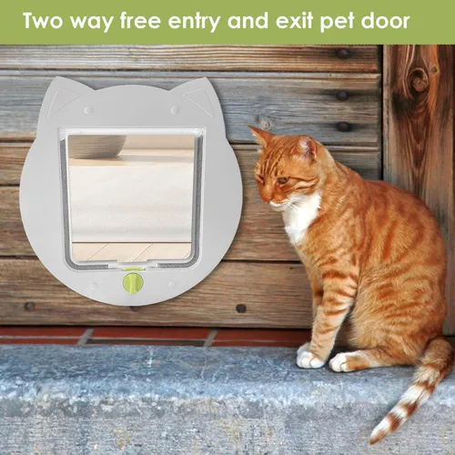 Puerta Con Trampilla Para Gatos Puerta Para Gatos Para Venta