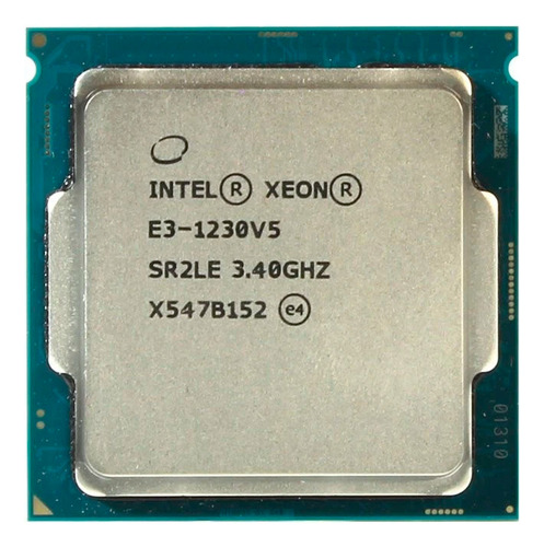 Processador Intel Xeon E3-1230v5 3.40ghz 4 Core Sr2le @