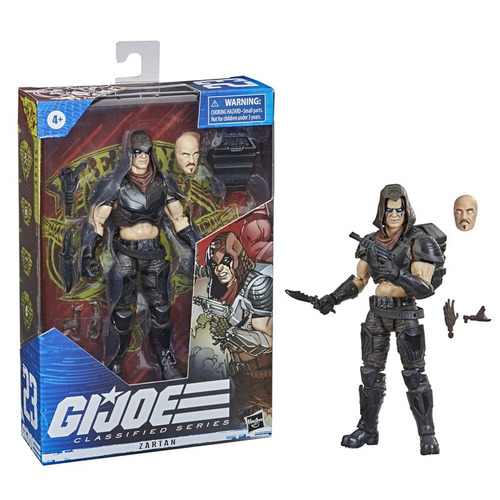 G.i. Joe Classified Series - Figura De Zartan