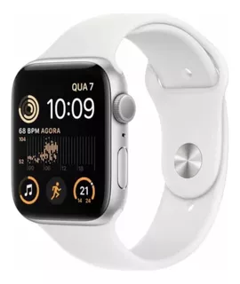 Apple Watch Se Gps 2 Estelar Prata Alumínio 40mm Execelente