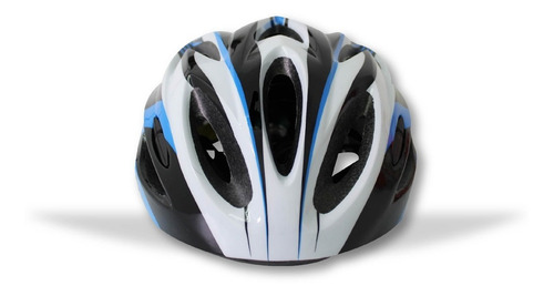 Imagen 2 de 10 de Casco Bicicleta Ruta Y Montaña Luz Led Y Visor Ciclismo Monk