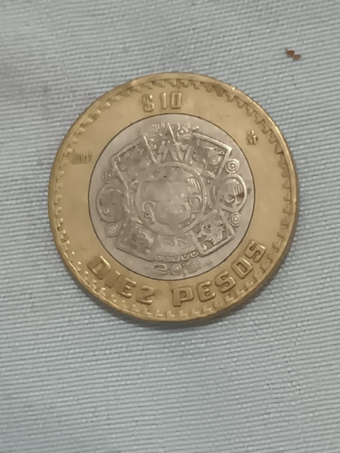 Moneda Con Error 10 Pesos 