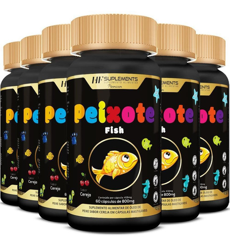 Omega 3 Infantil Mastigavel Cereja Livre Metais Pesados 6un