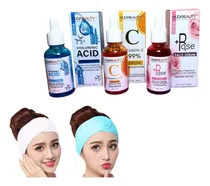 Comprar Pack X3 Serum Facial Skincare Cuidado Facial + Vincha Regalo