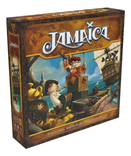 Jamaica Edição Revisada Jogo De Tabuleiro Galapagos Jam101