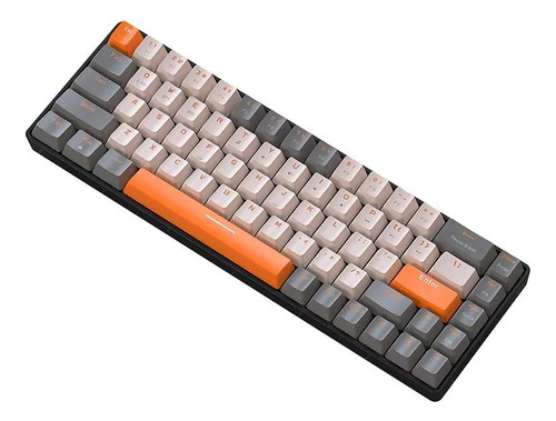 Teclado Mecanico Inalambrico Portatil Swicth Rojo Funs