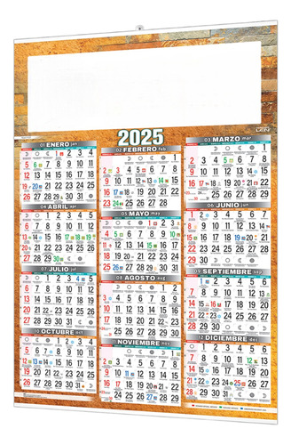 50 Calendario Len De Varilla Industrial + Impreso Anli